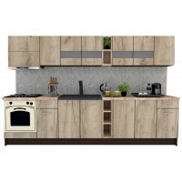 Bucatarie MARINA NEW 320 B Wenge / Decor K002